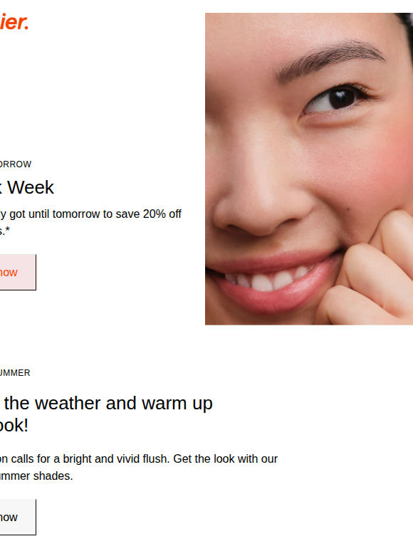 Cheek Week ends tomorrow!