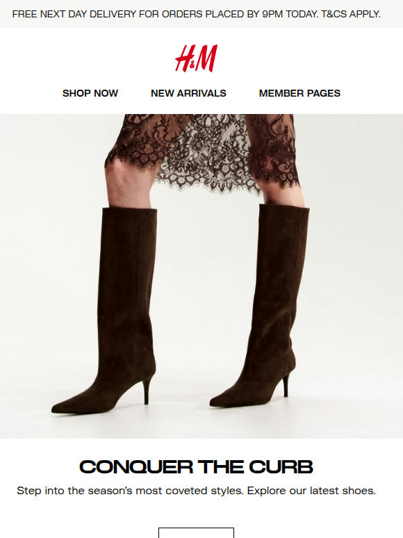 These shoes just arrived