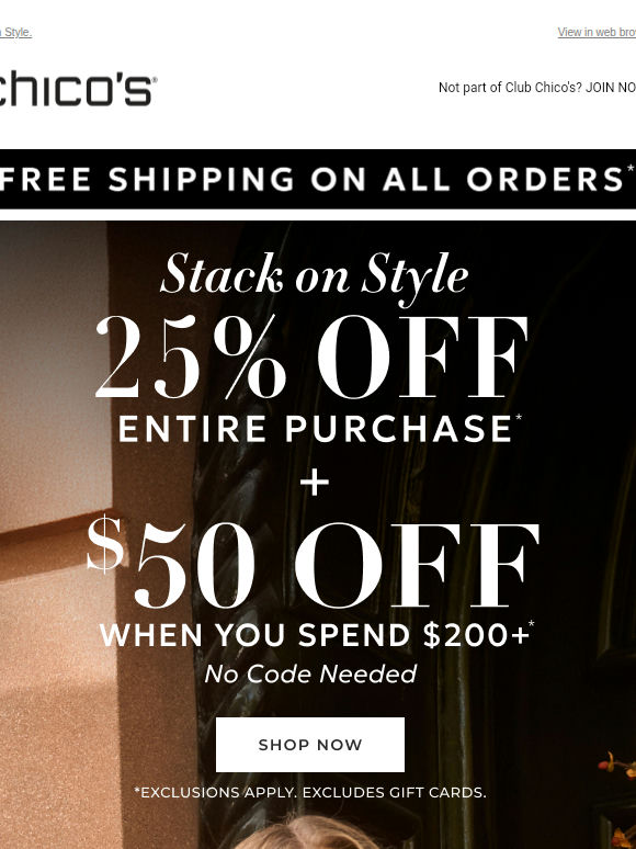 Starts Today! Up to $50 off + FREE shipping