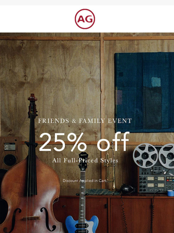 The Friends & Family Event is Live