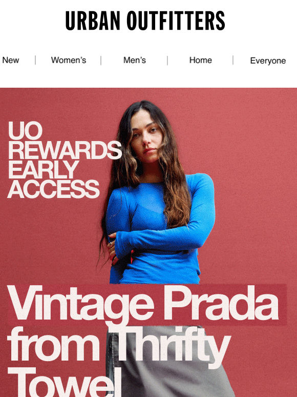 JUST DROPPED: Vintage Prada from Thrifty Towel