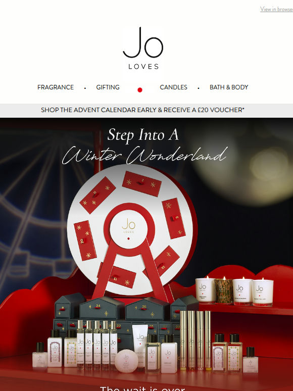 The Jo Loves Advent Calendar Is Here