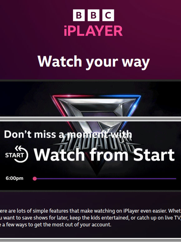 Find out how to get the most out of BBC iPlayer