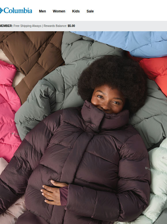 New colors of our #1 puffer. 🌈