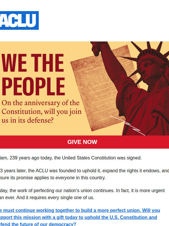 Protecting the Constitution takes all of us