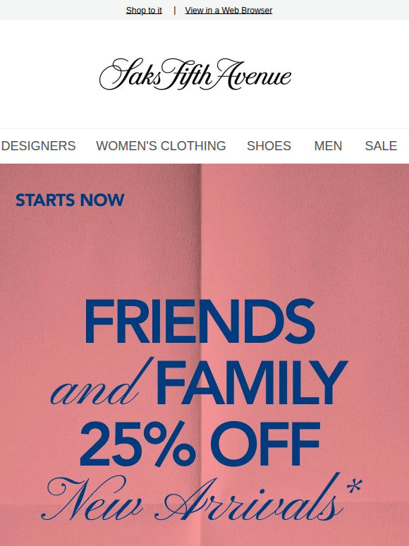 Hi, friend: 25% off new arrivals from Alice + Olivia, Cinq à Sept, Chiara Boni La Petite Robe & more starts now