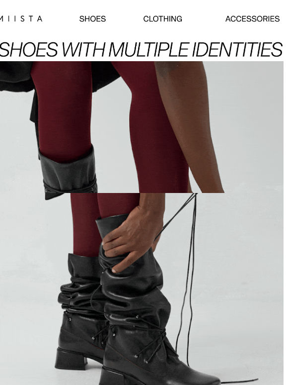 Shoes with multiple identities