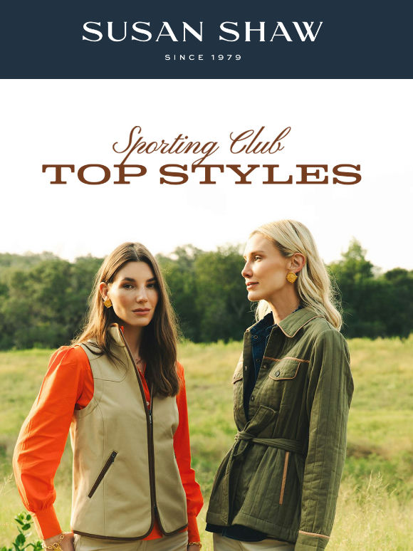 The Sporting Club's Top 3 Styles