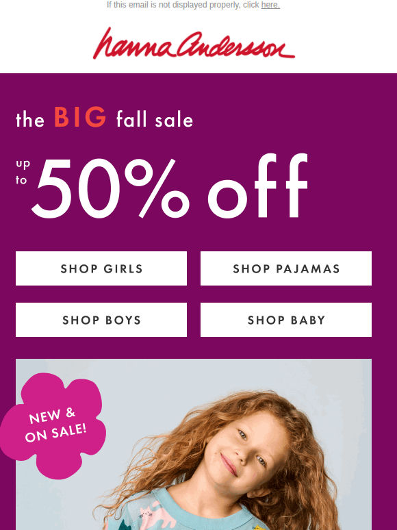 Up To 50% Off Starts Now 🥳
