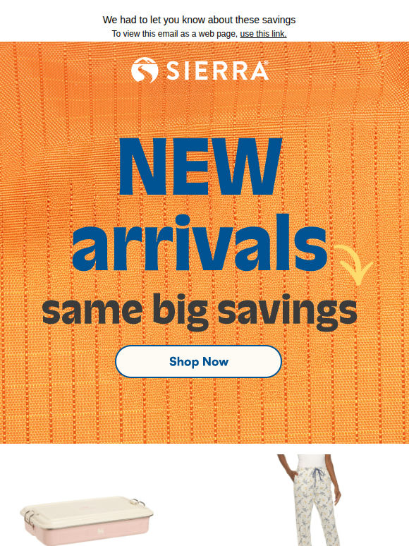 Quick, to the new arrivals!
