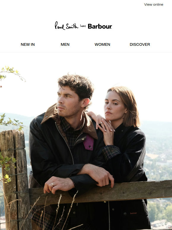 Paul Smith loves Barbour, in good company