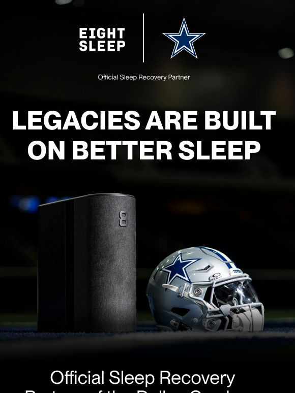 Dallas Cowboys x Eight Sleep