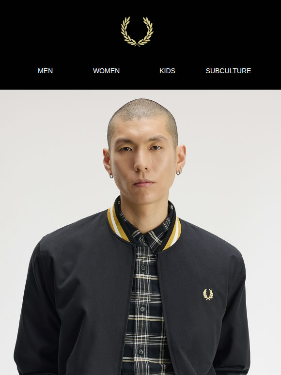 Only at Fred Perry