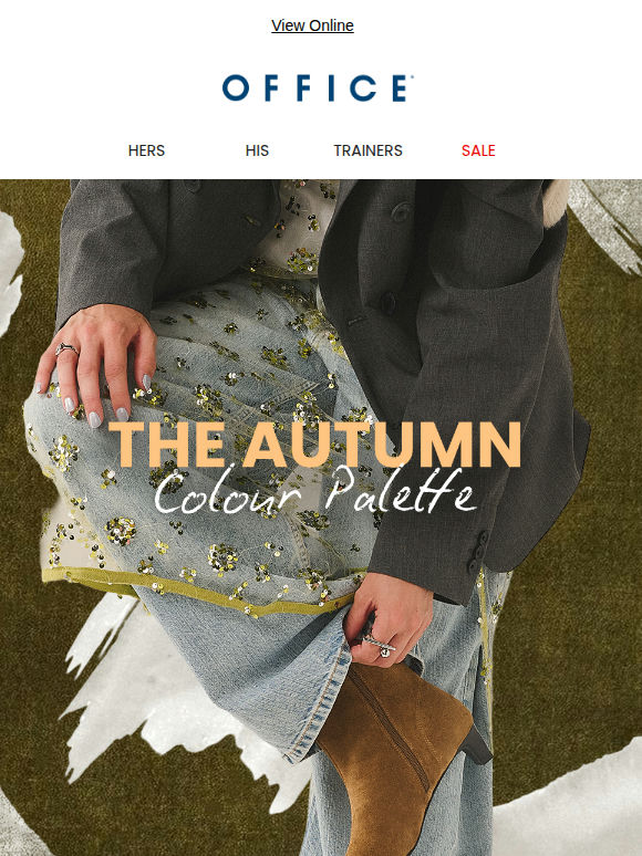 Your autumn colour palette just dropped 🎨