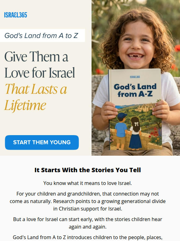 adam, pass on your love for Israel