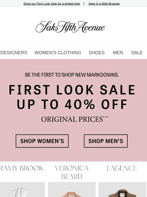 Your favorite fall styles from Ramy Brook, Veronica Beard, L'AGENCE & more could now be up to 40% off