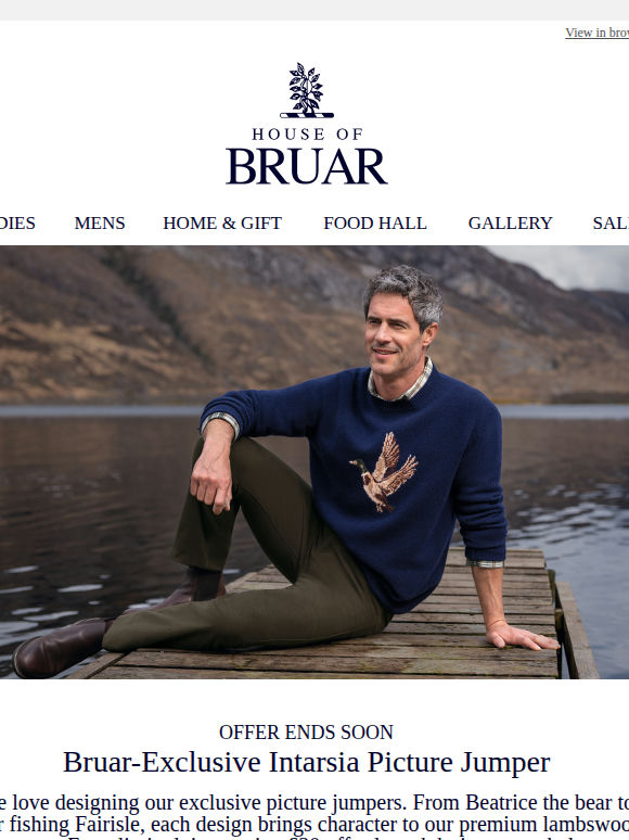 Don't Miss Out: £20 Off Our Exclusive Picture Jumpers 