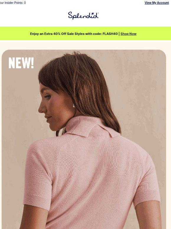 New Cashmere. Worth a Feel.