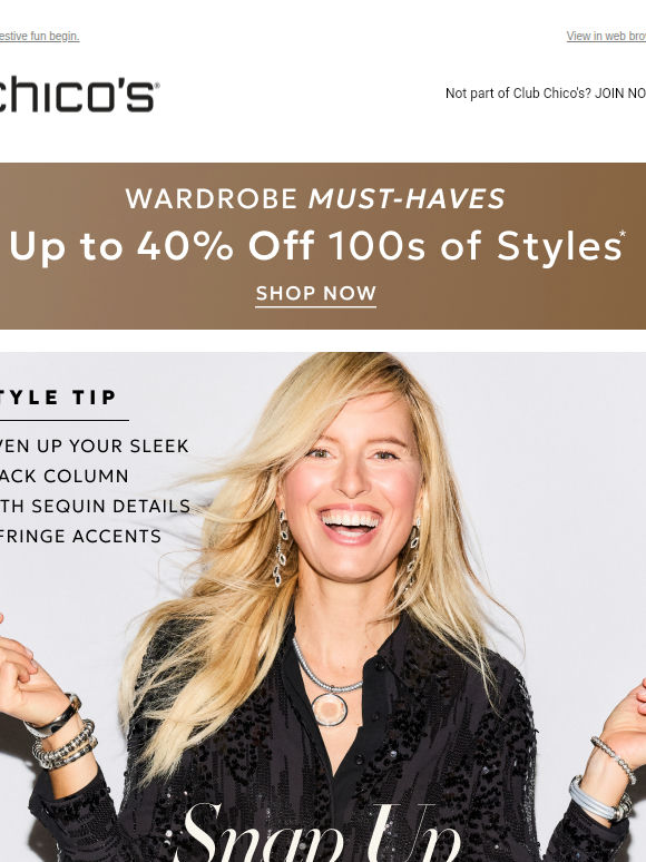 Snap it up: $20-$50 off NEW ARRIVALS
