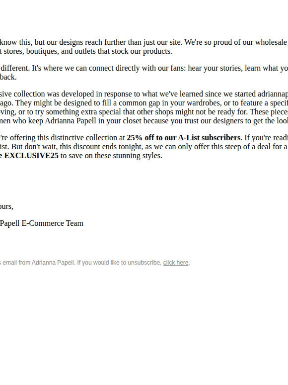 Friend, There's A Reason You're Getting This Email