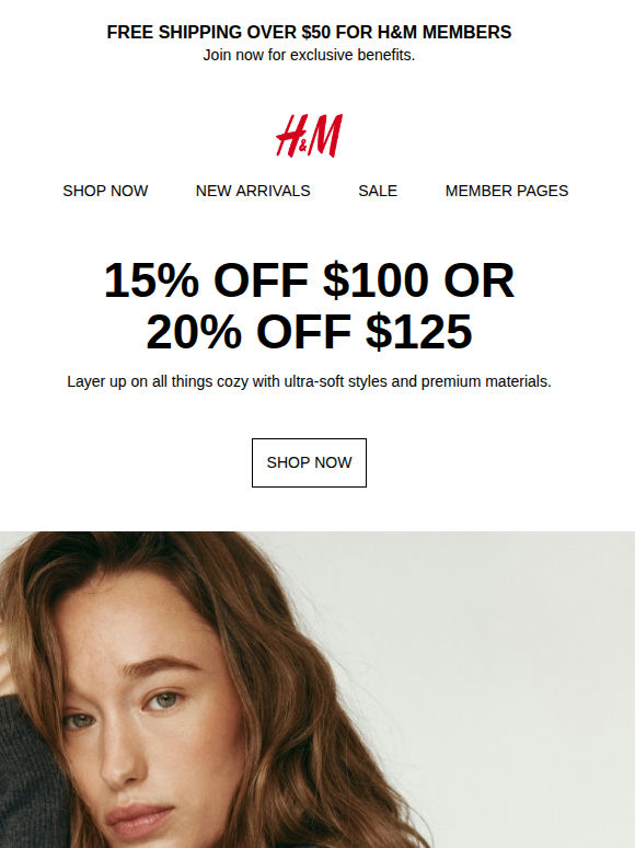 Up to 20% off your entire order