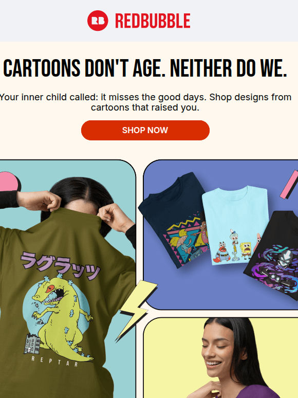 Nostalgic TV Tees: SpongeBob, Avatar: The Last Airbender