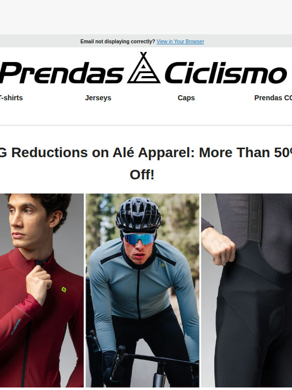 BIG Reductions on Alé Apparel - Over 50% Off!