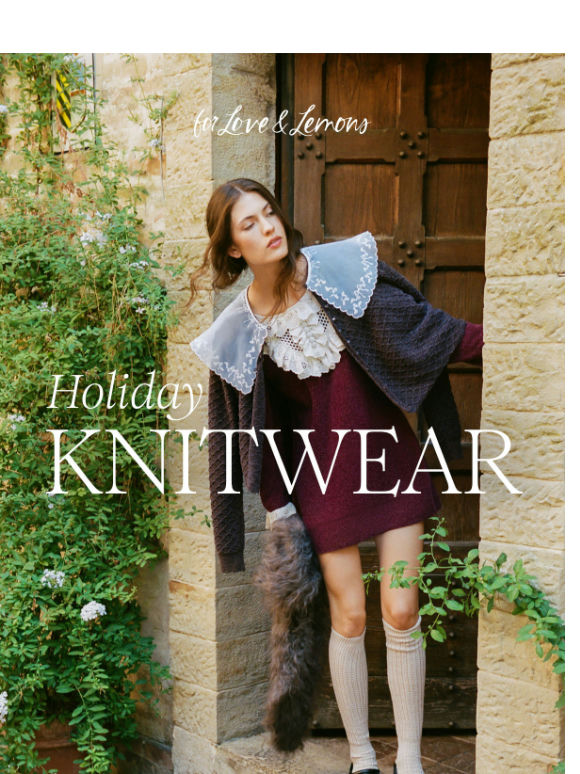 Dreamy New Knitwear