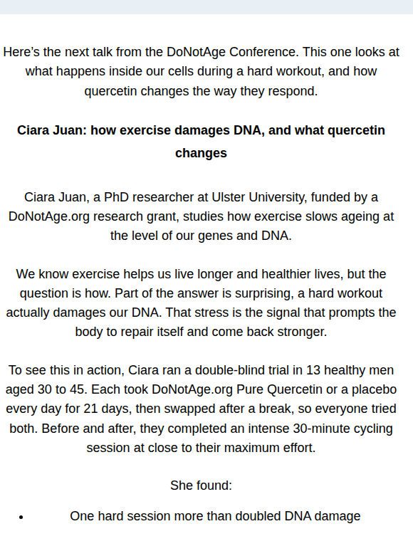 Exercise Damages Your DNA 👀