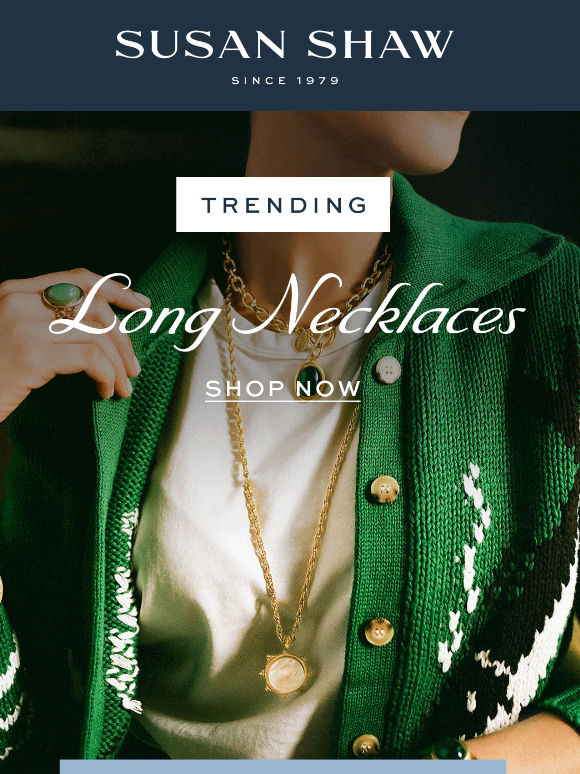 Trending: Long Necklaces