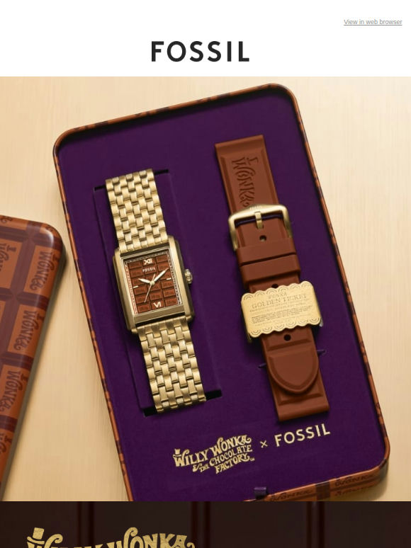 🍫 Win This Exclusive Wonka Bar Watch