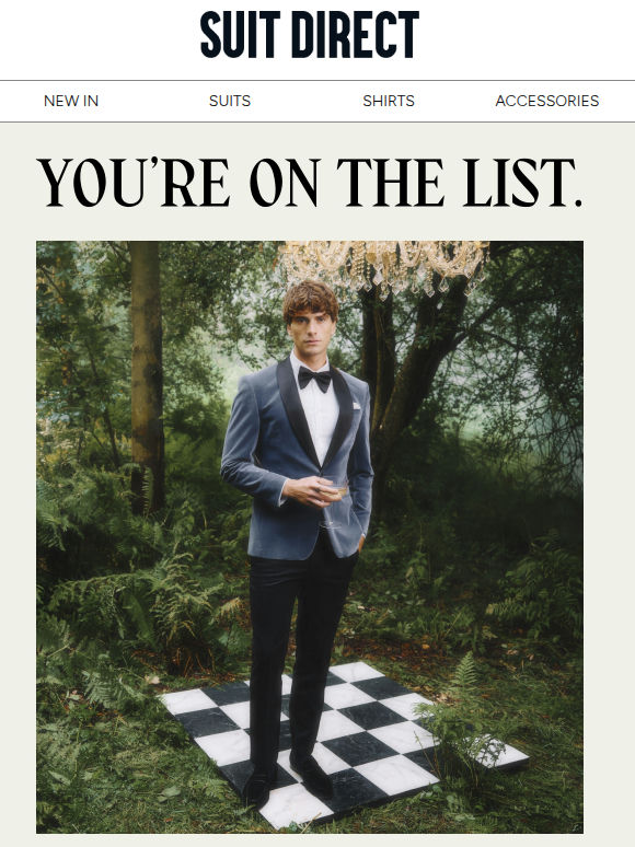 You’re On The List | Thank you for signing up