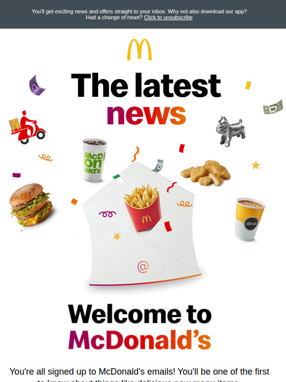 You’re all signed up! 🎉