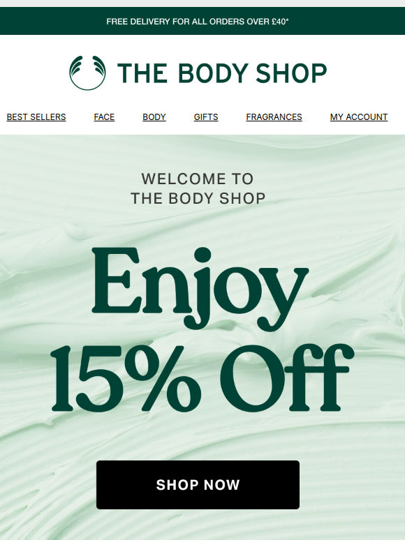Welcome to The Body Shop!