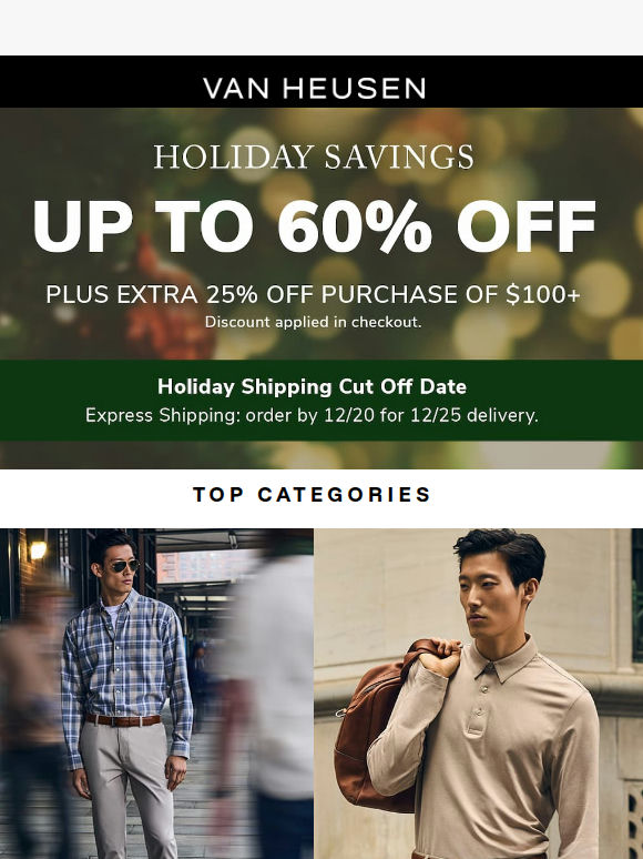 don't miss up to 60% off sitewide 🎄