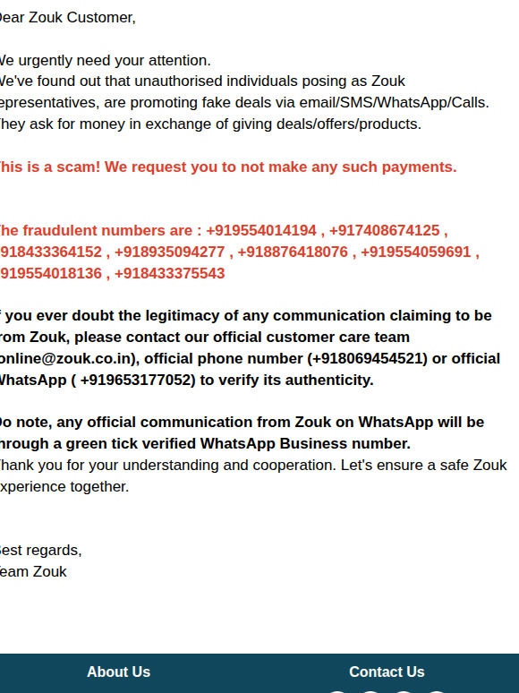 🚨 ALERT: Beware of Frauds 🚨