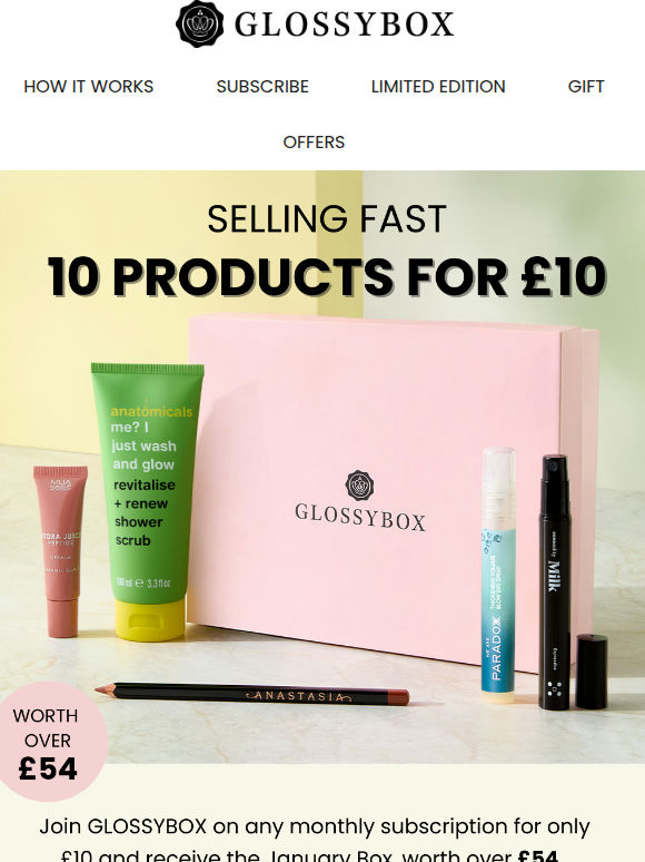 First Box ONLY £10 + FREE Welcome Box ⚠️