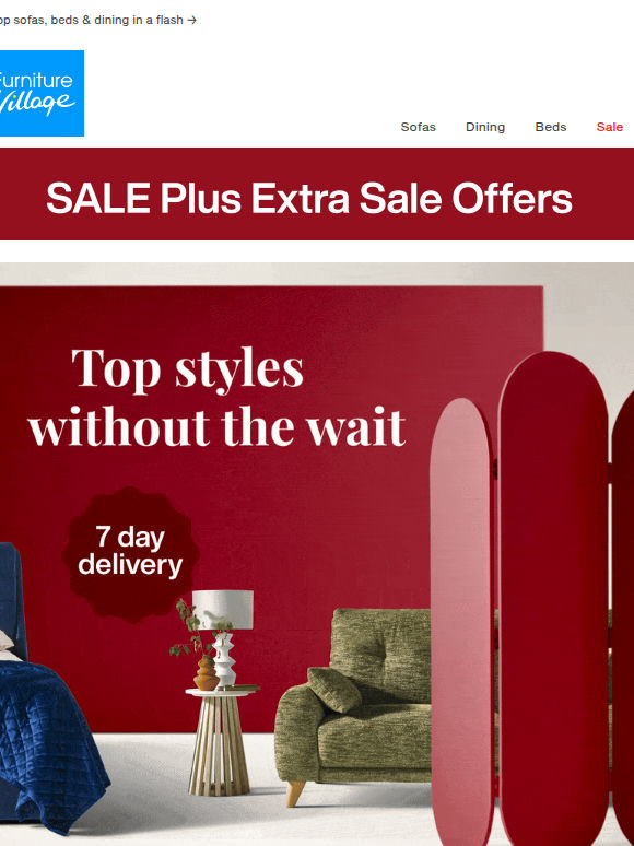 ⚡ Lightning-fast styles delivered from just 7 days!