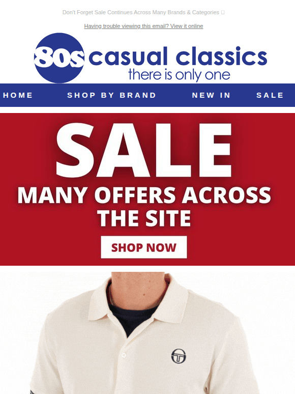 Shop The Ultimate Collection Of Brands at 80sCC