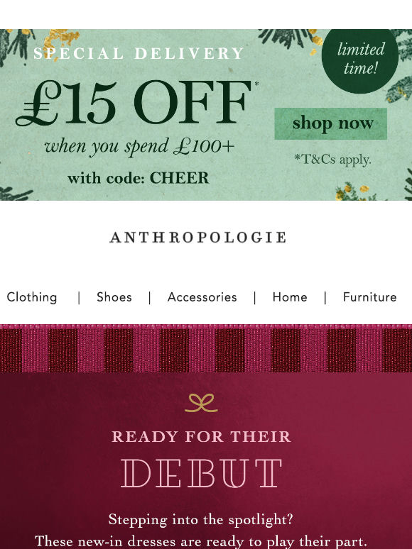 New-in dresses, ready for their debut 👗