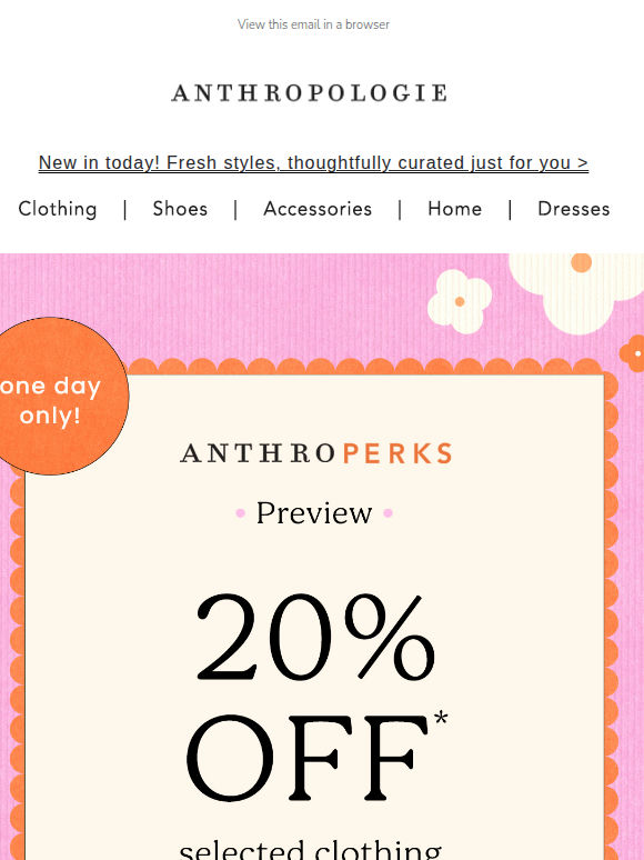 Why aren't you shopping 20% OFF rn?