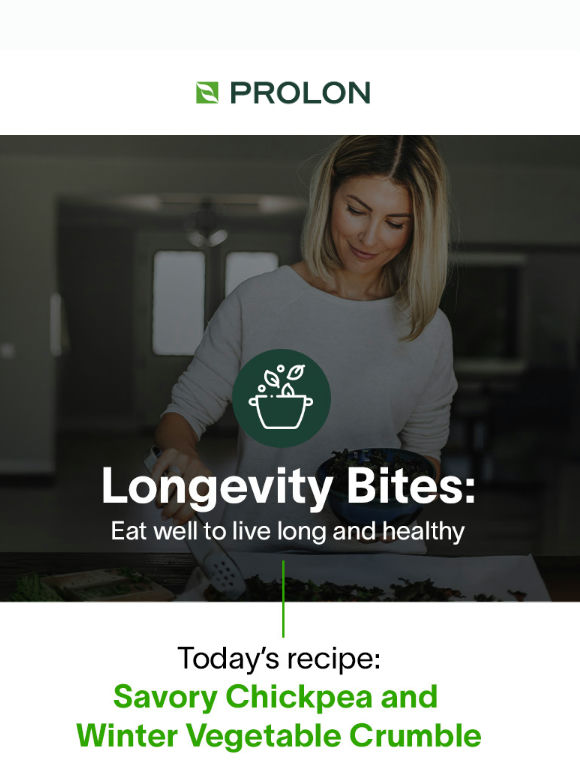 🍽️ Longevity Bites: Savory Chickpea and Winter Vegetable Crumble