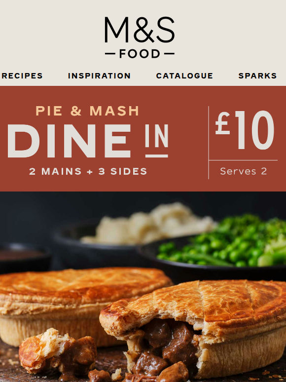 Pie and Mash Dine In is back