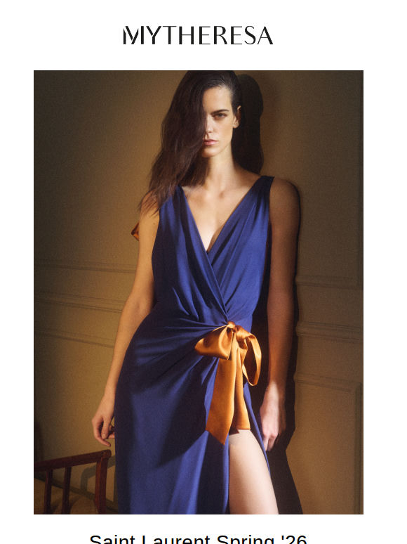 Saint Laurent Spring '26, featuring exclusive styles