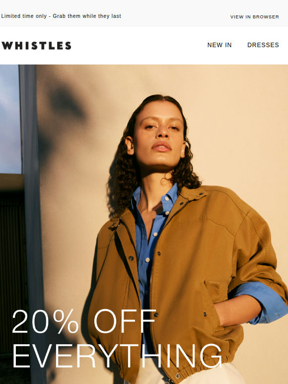 20% off EVERYTHING* is here!