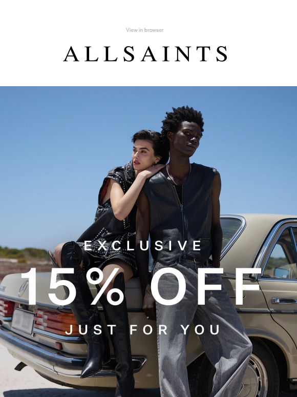 Did you forget about your 15% off?  