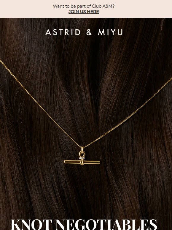 Knot leaving the house without these