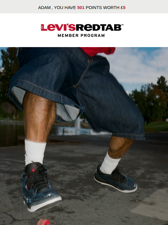 The Levi’s® x Jordan collection is here.