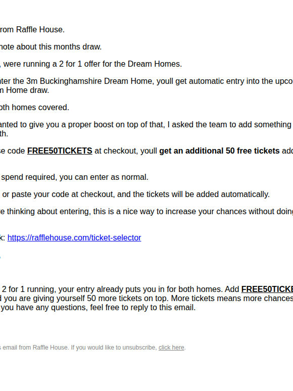 I’ve spoken to the team…