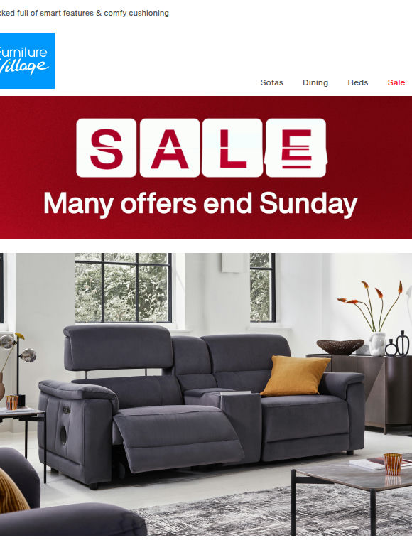 Charge up with our genius tech sofas 🔋